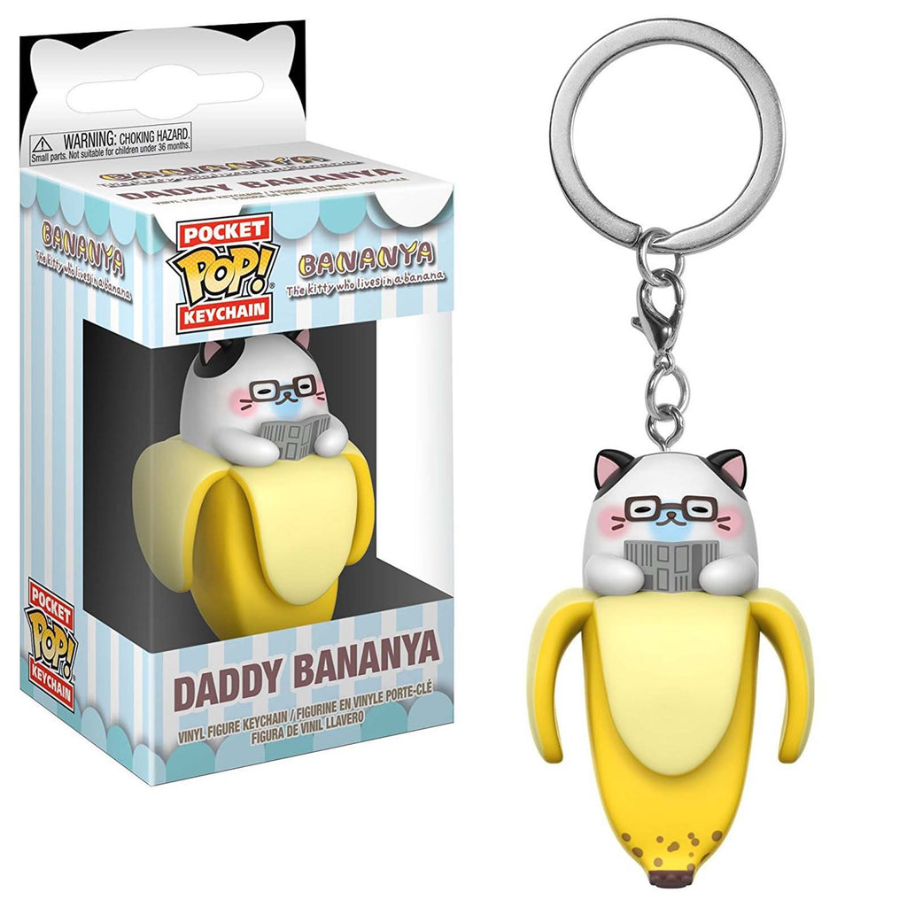 Funko Bananya Pocket POP Daddy Bananya Vinyl Keychain Figure