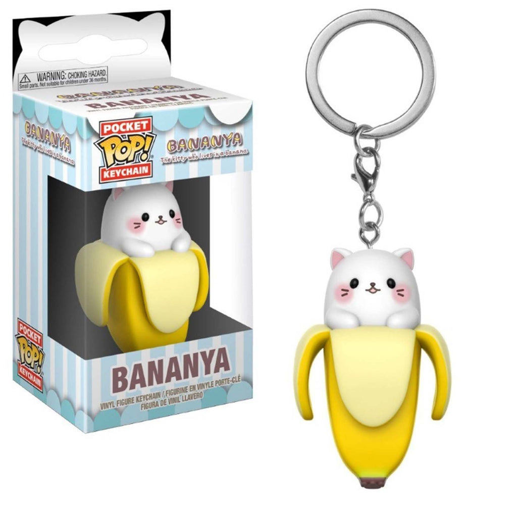 Funko Bananya Pocket POP White Bananya Vinyl Keychain Figure
