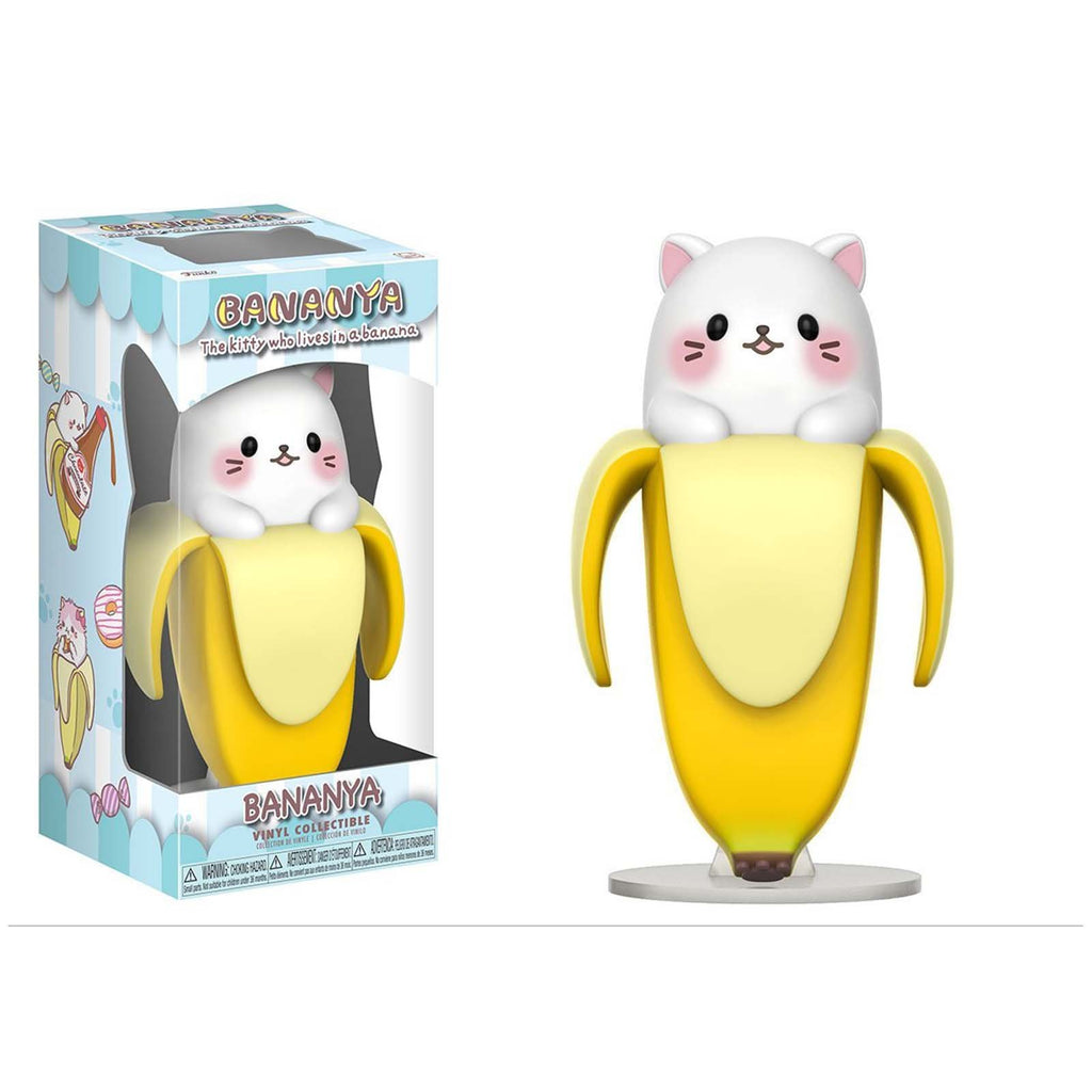 Funko Bananya White Cat Bananya Kitty Vinyl Figure