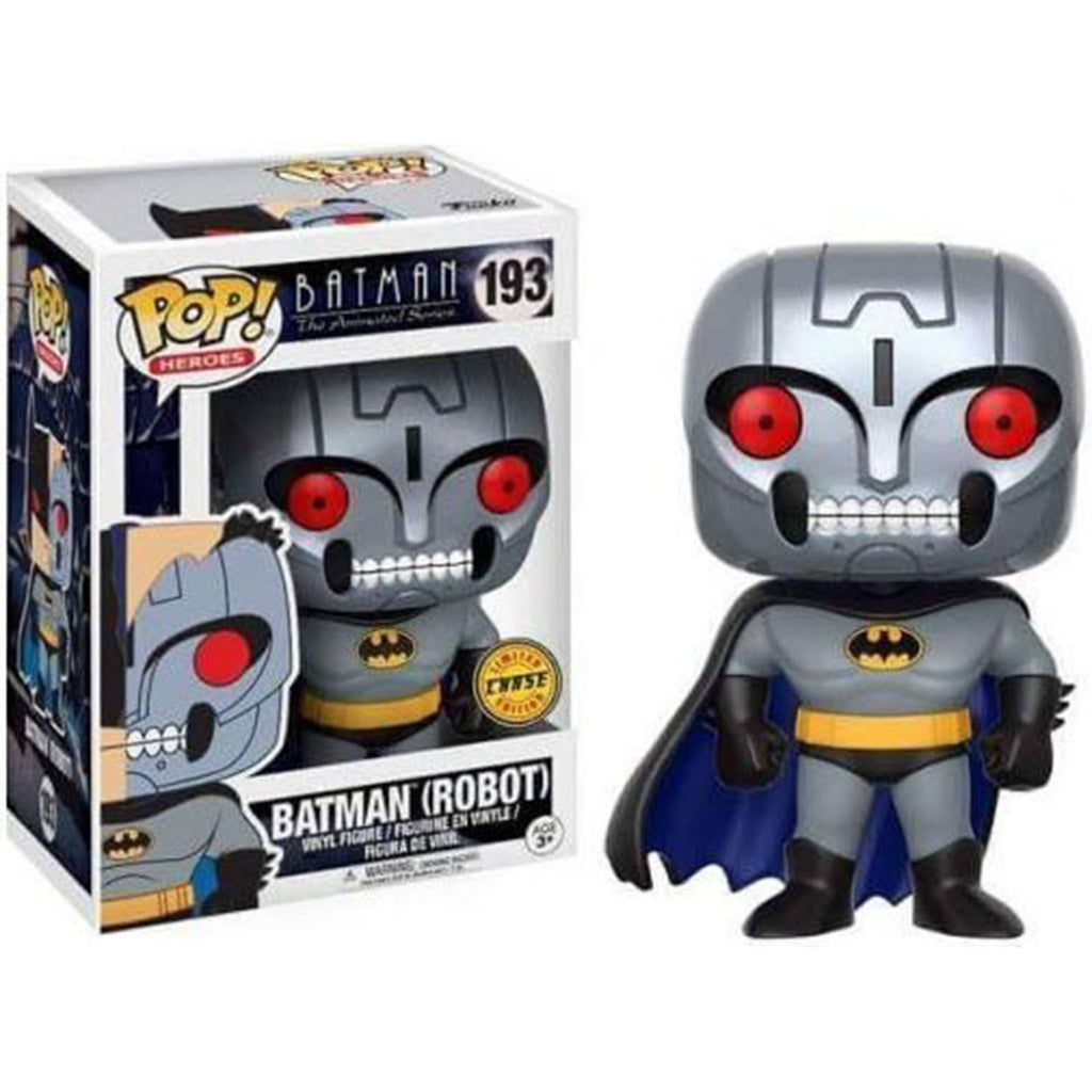 Funko Batman Animated POP Robot Batman Vinyl Figure CHASE VERSION