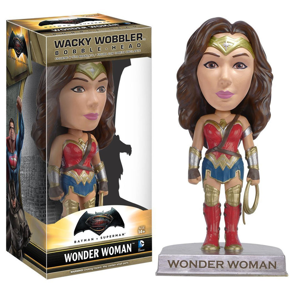 Funko Batman Vs Superman Wacky Wobbler Wonder Woman Bobble Head Figure