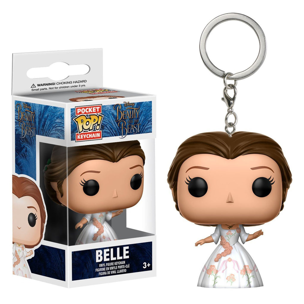 Funko Beauty And The Beast Pocket POP Belle Celebration Keychain Figure