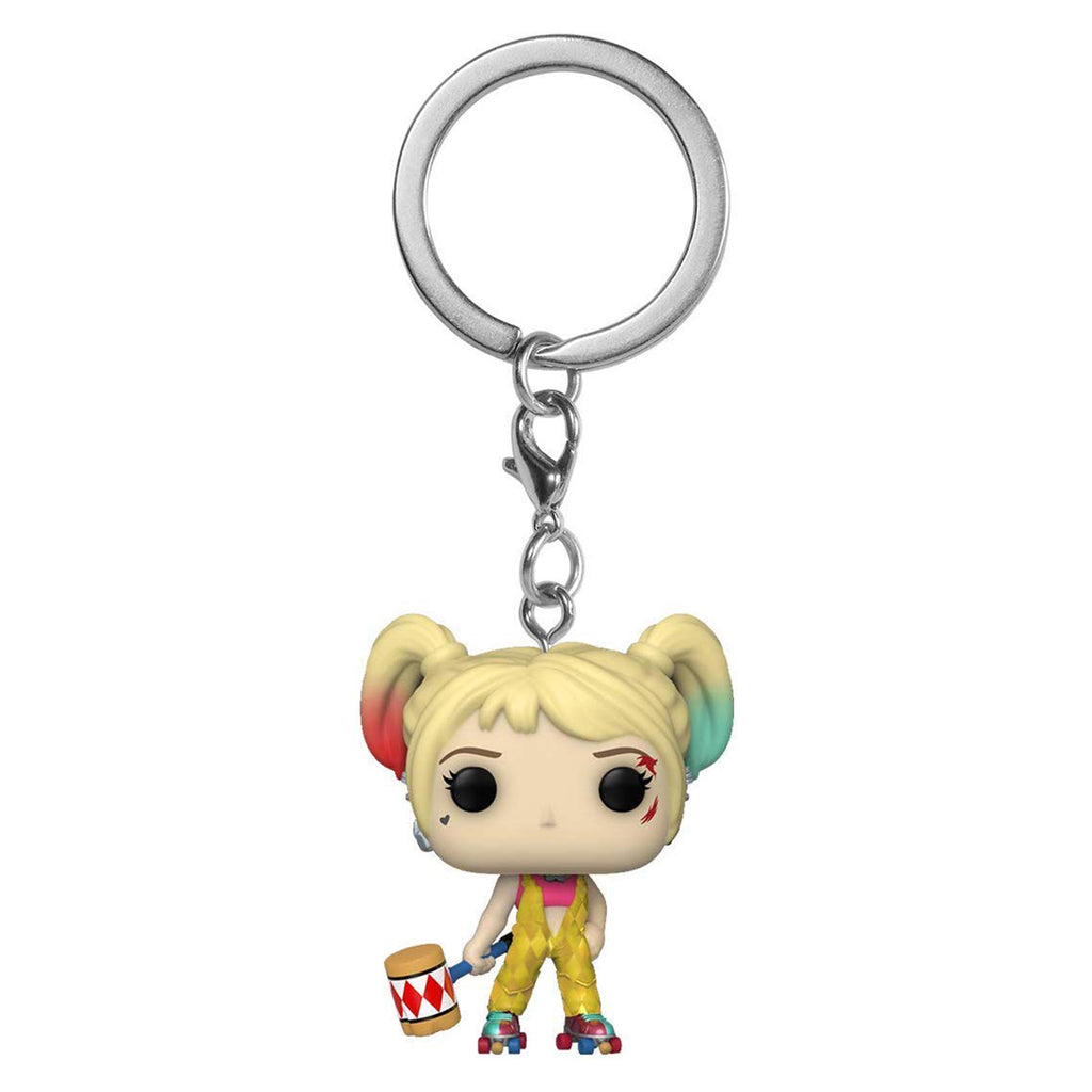 Funko DC Birds Of Prey Pocket POP Harley Quinn Boobytrap Battle Keychain