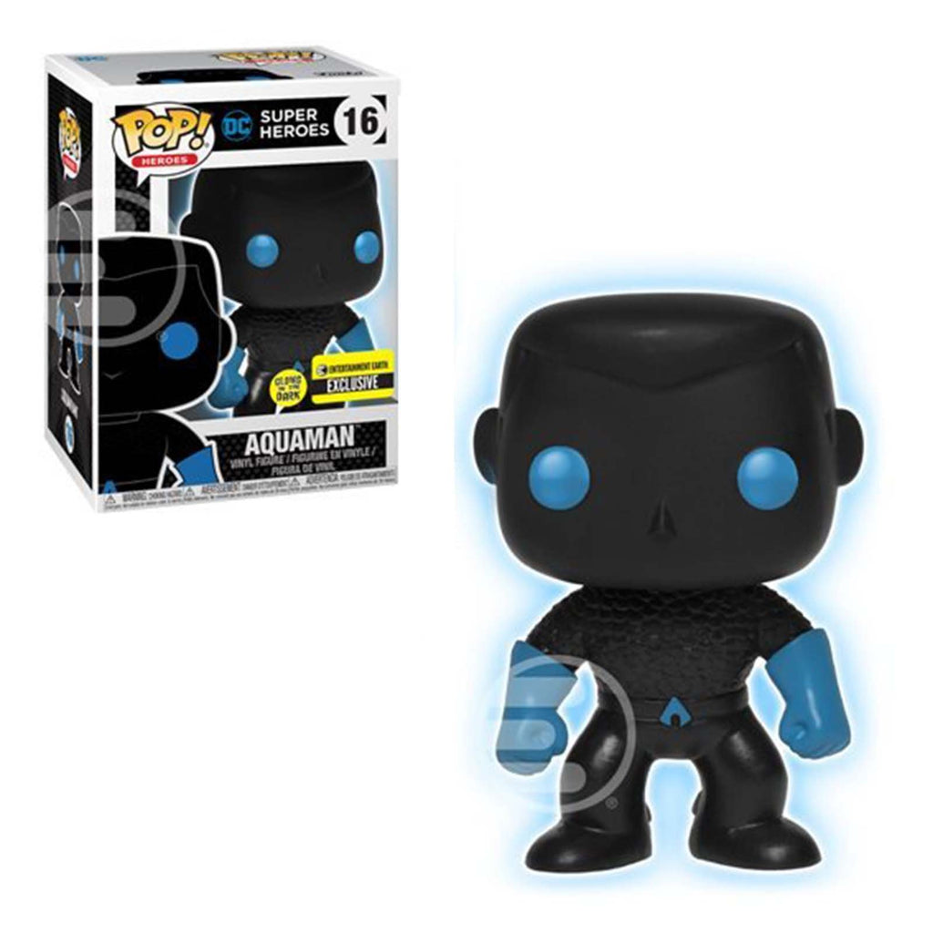 Funko DC EE Exclusive POP Aquaman Silhouette Vinyl Figure