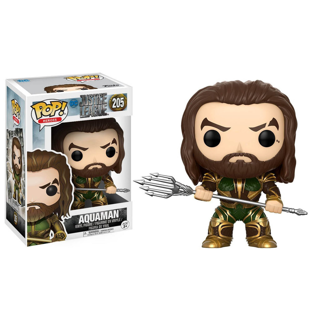 Funko DC Justice League POP Aquaman Vinyl Figure