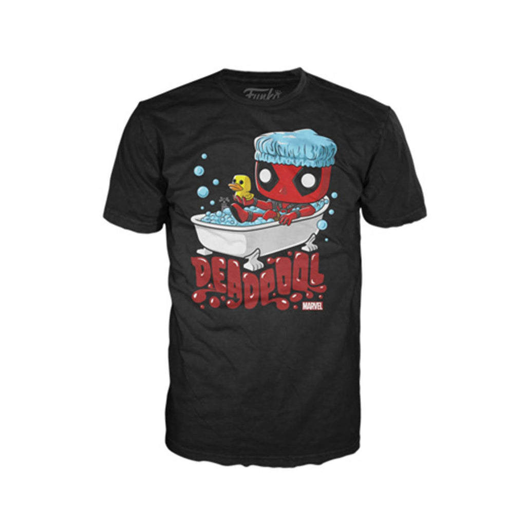 Funko Deadpool Bubble Bath Tee Shirt