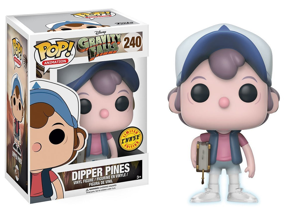 Funko Disney Gravity Falls POP Dipper Pines Vinyl Figure CHASE VERSION