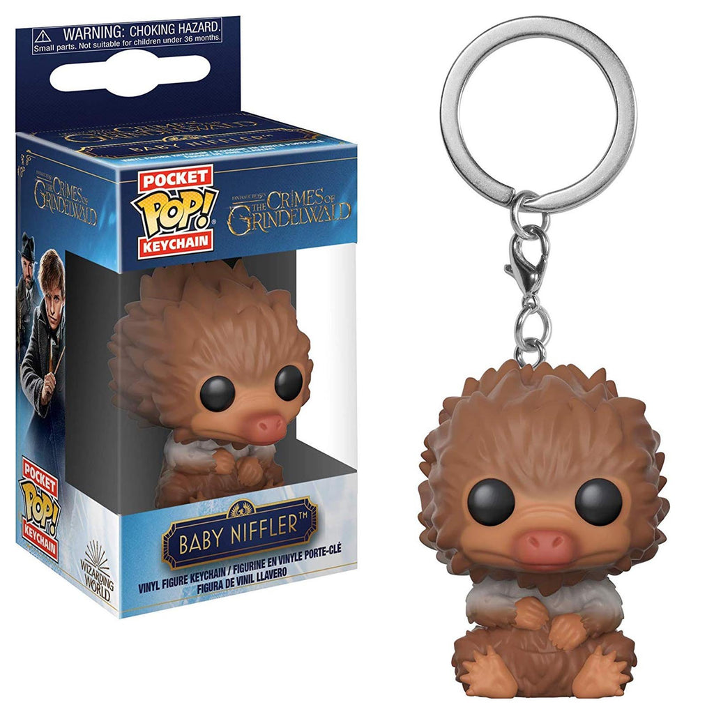Funko Fantastic Beasts 2 Pocket POP Baby Niffler Brown Figure Keychain