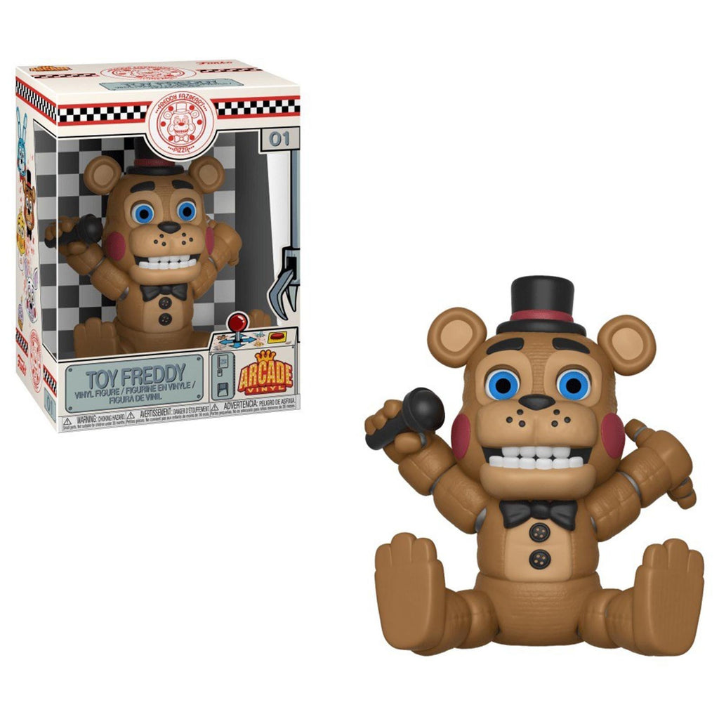 Funko Freddy Fazbear's Pizza Arcade Vinyl Toy Freddy Vinyl Figure