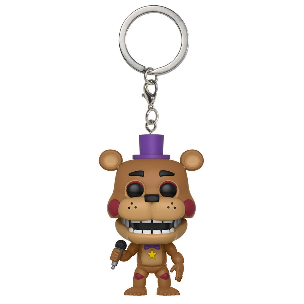 Funko Freddy Fazbear's Pizza Pocket POP Rockstar Freddy Keychain Figure