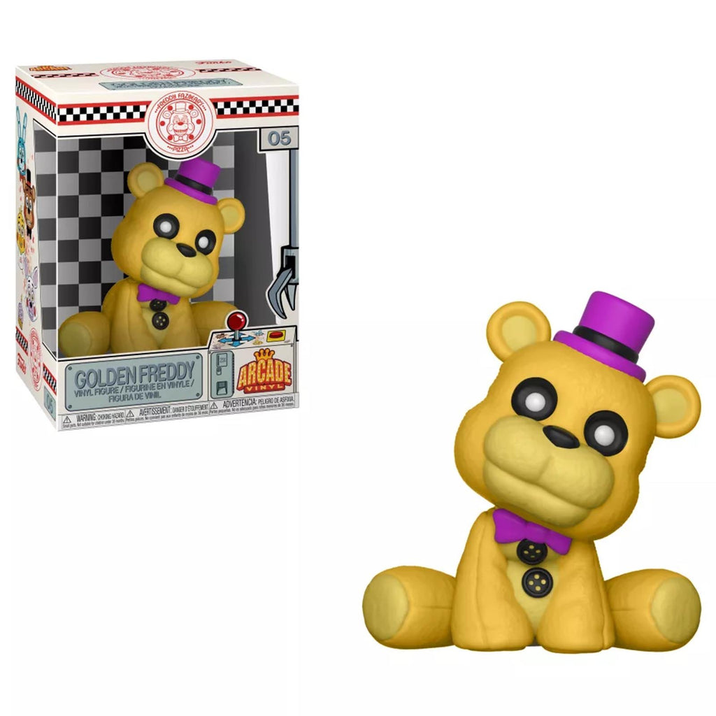 Funko Freddy's Fazbear's Pizza Arcade Vinyl Golden Freddy Figure