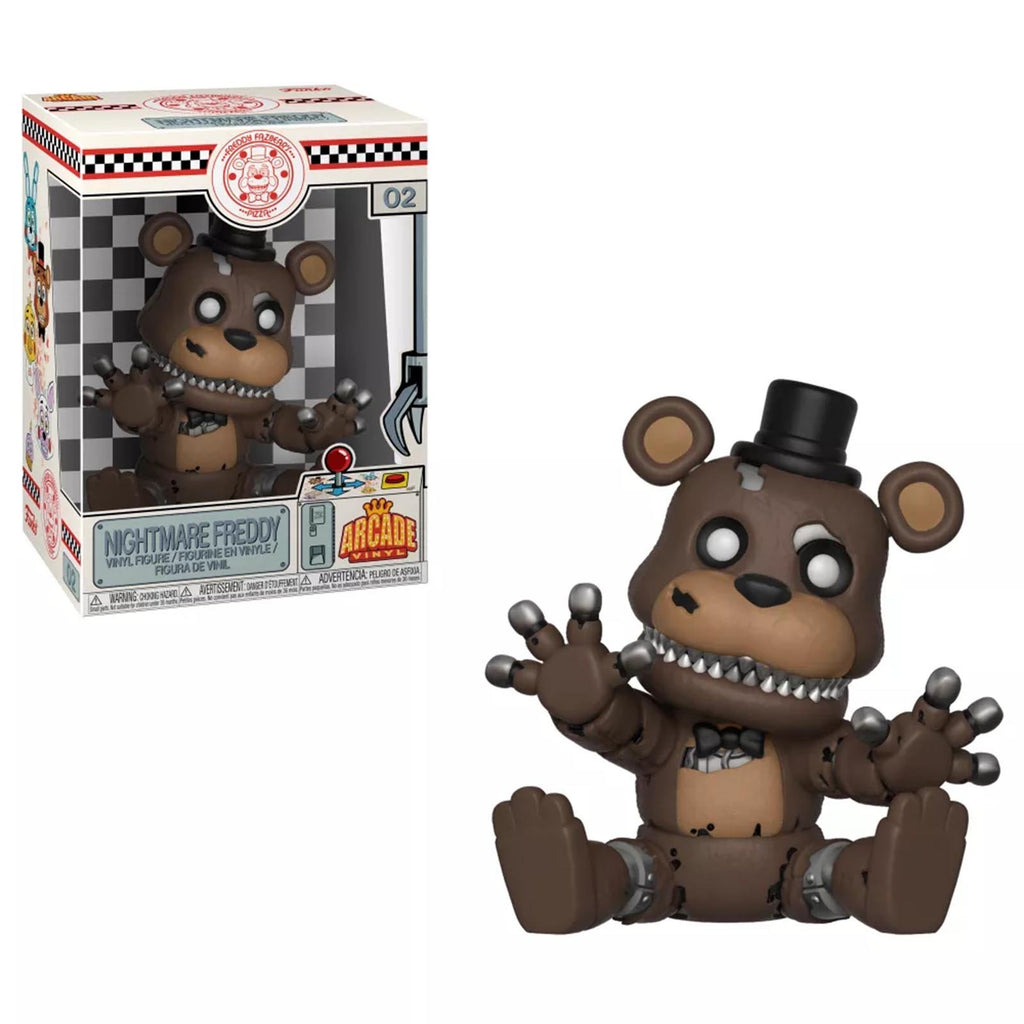 Funko Freddy's Fazbear's Pizza Arcade Vinyl Nightmare Freddy Figure