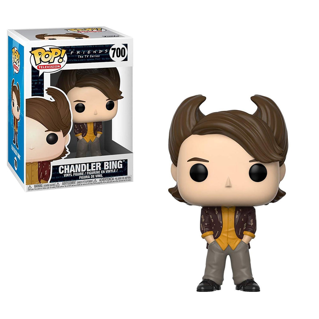 Funko Friends POP Chandler Bing 80's Hair Vinyl Figure