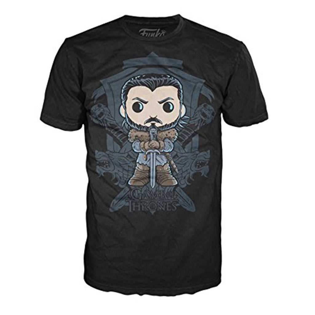 Funko Game Of Thrones Jon Snow Crest Tee Shirt