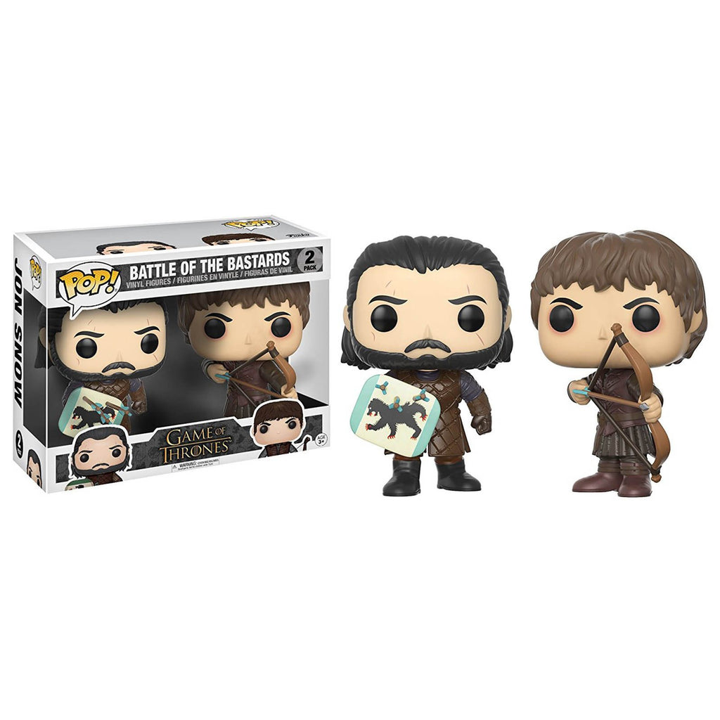 Funko Game Of Thrones POP Battle Of The Bastards 2 Pack Vinyl Figures