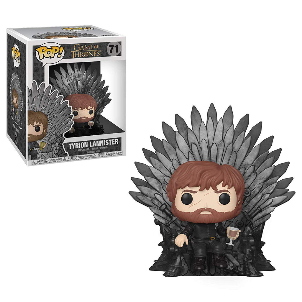 Funko Game Of Thrones POP Deluxe Tyrion Lannister On Throne Figure Set