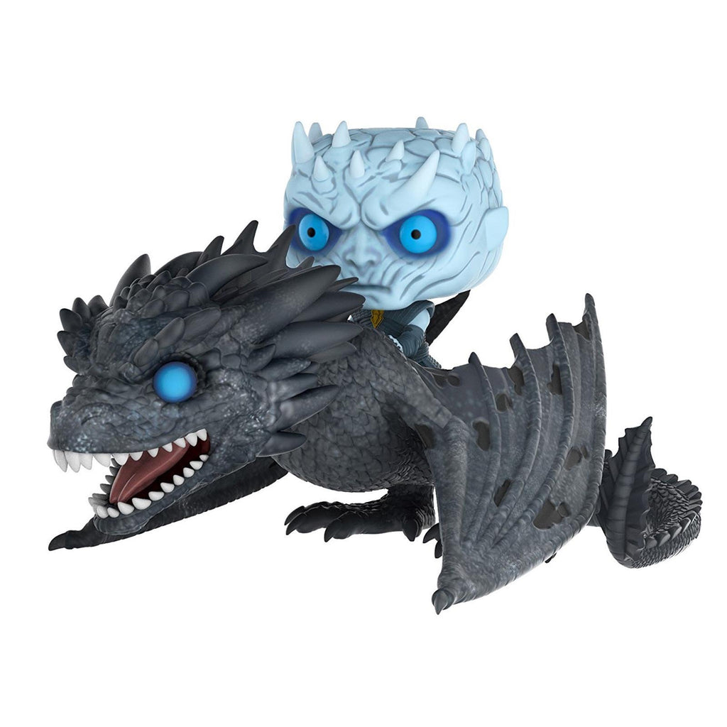 Funko Game Of Thrones POP Rides Night King And Icy Viserion Glow Figure Set