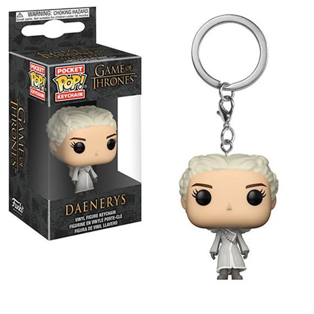 Funko Game Of Thrones Pocket POP Daenerys White Coat Keychain