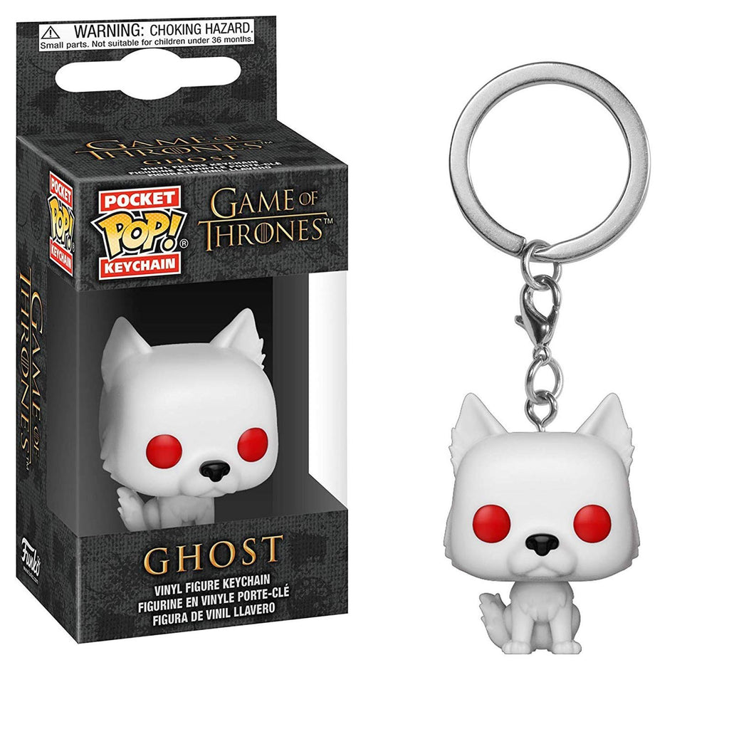 Funko Game Of Thrones Pocket POP Ghost Vinyl Figure Keychain