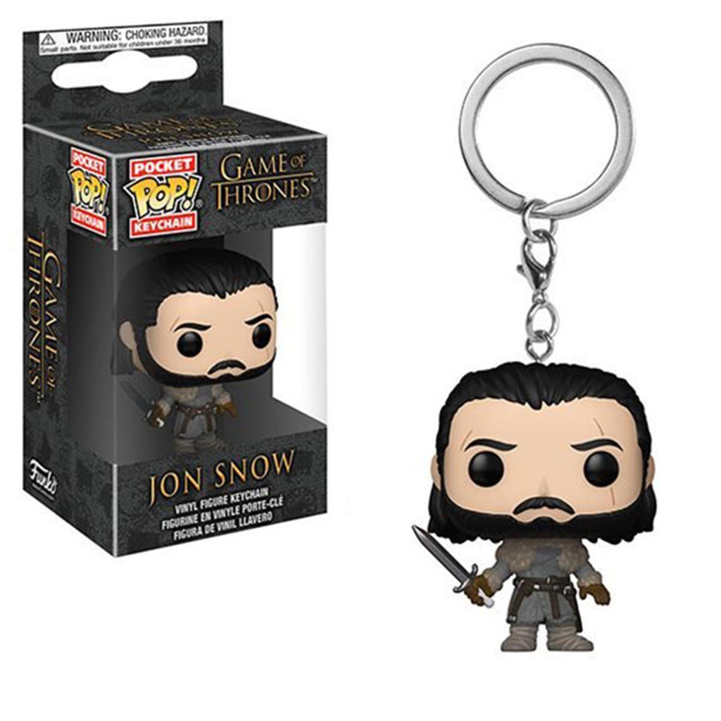 Funko Game Of Thrones Pocket POP Jon Snow Beyond Wall Keychain