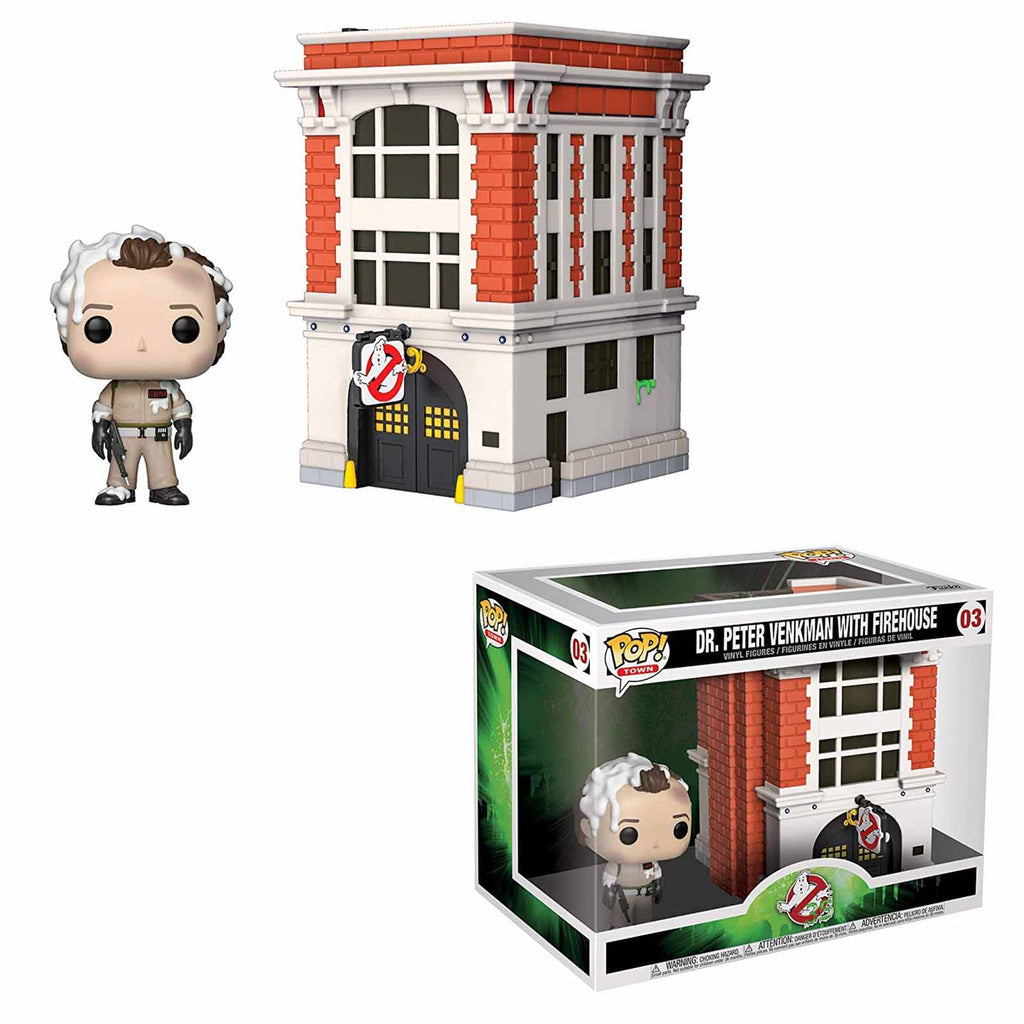 Funko Ghostbusters POP Movie Moments Peter Firehouse Figure Set