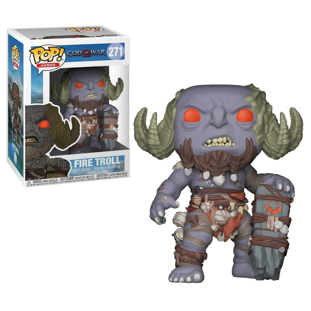 Funko God Of War POP Fire Troll Vinyl Figure
