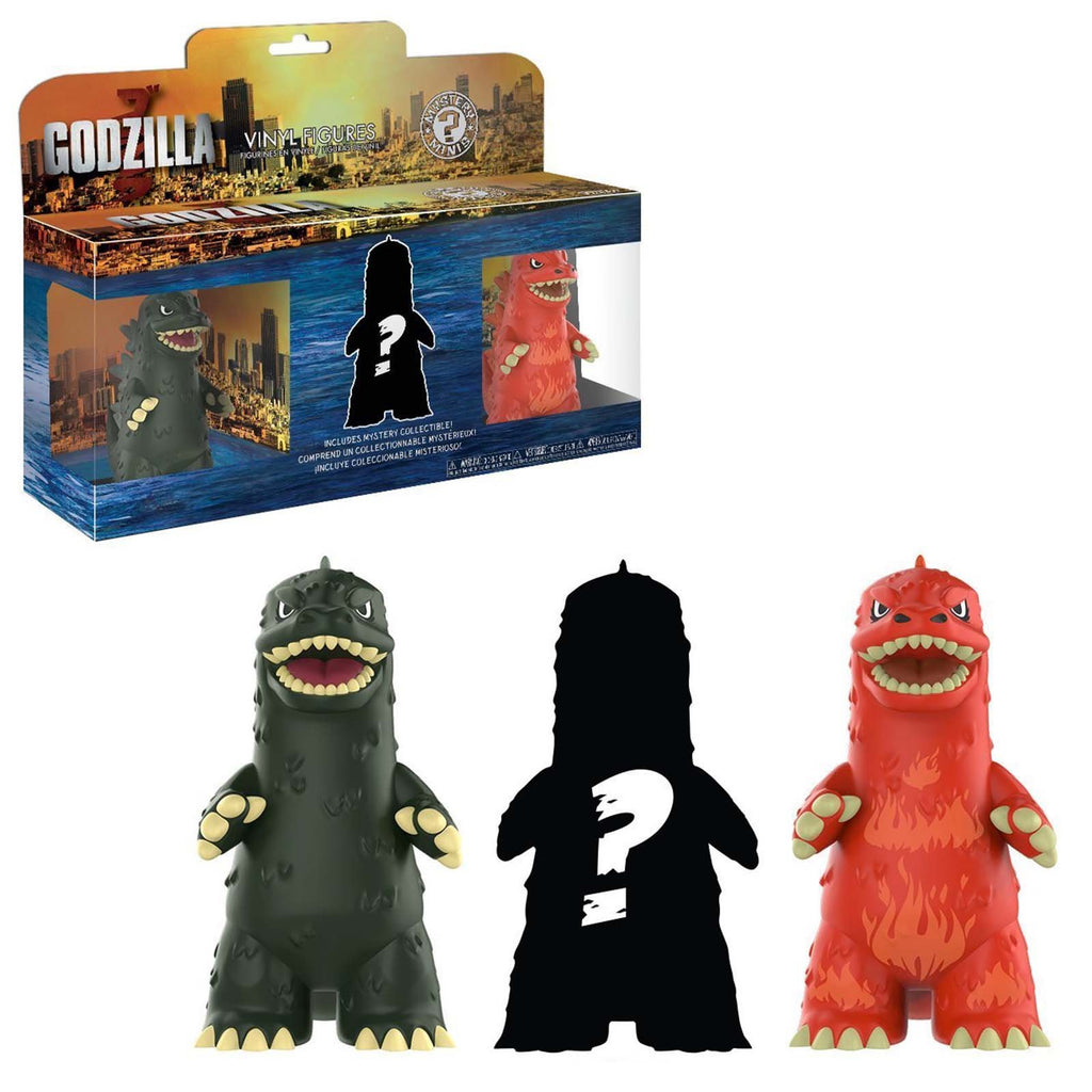 Funko Godzilla Mystery Mini 3 Pack Figure Set