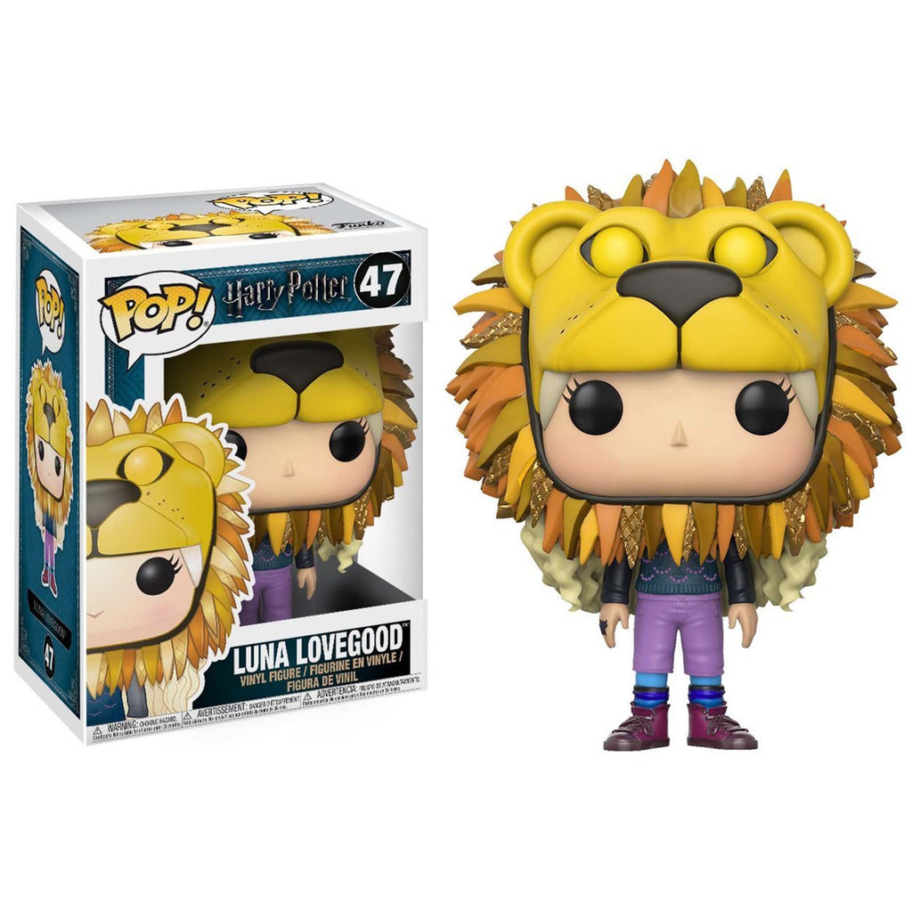 Funko Harry Potter POP Luna Lovegood With Lion Head Vinyl Figure
