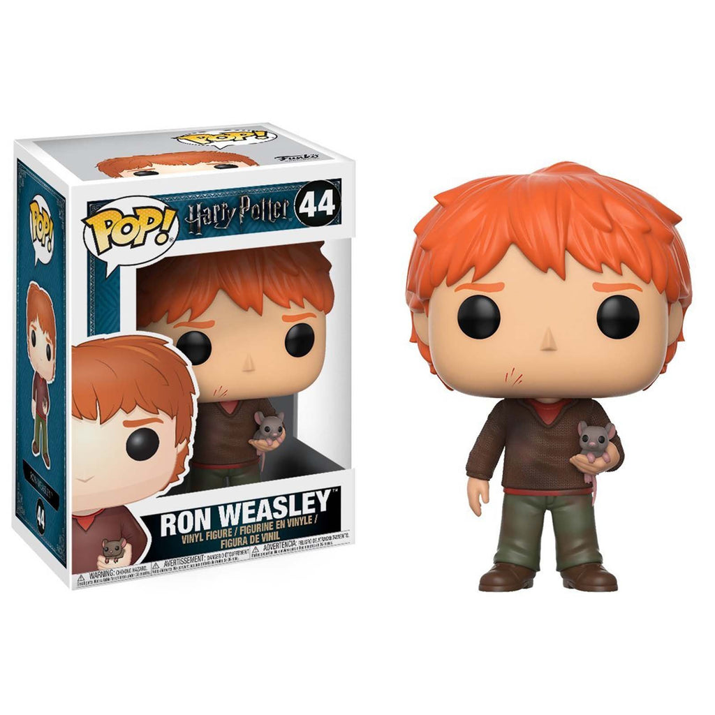 Funko Harry Potter POP Ron Weasley With Scabbers Vinyl Figure