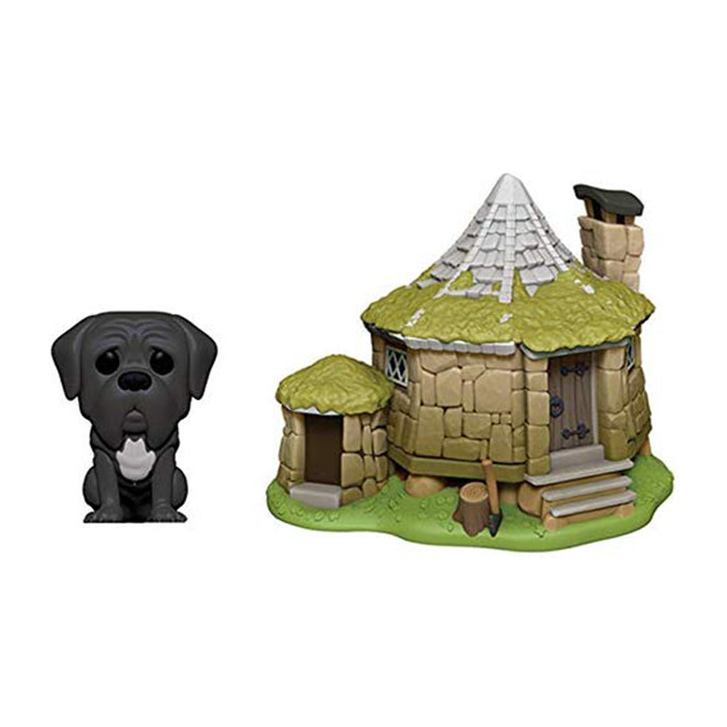 Funko Harry Potter POP Town Hagrid's Hut Fang Figure Set