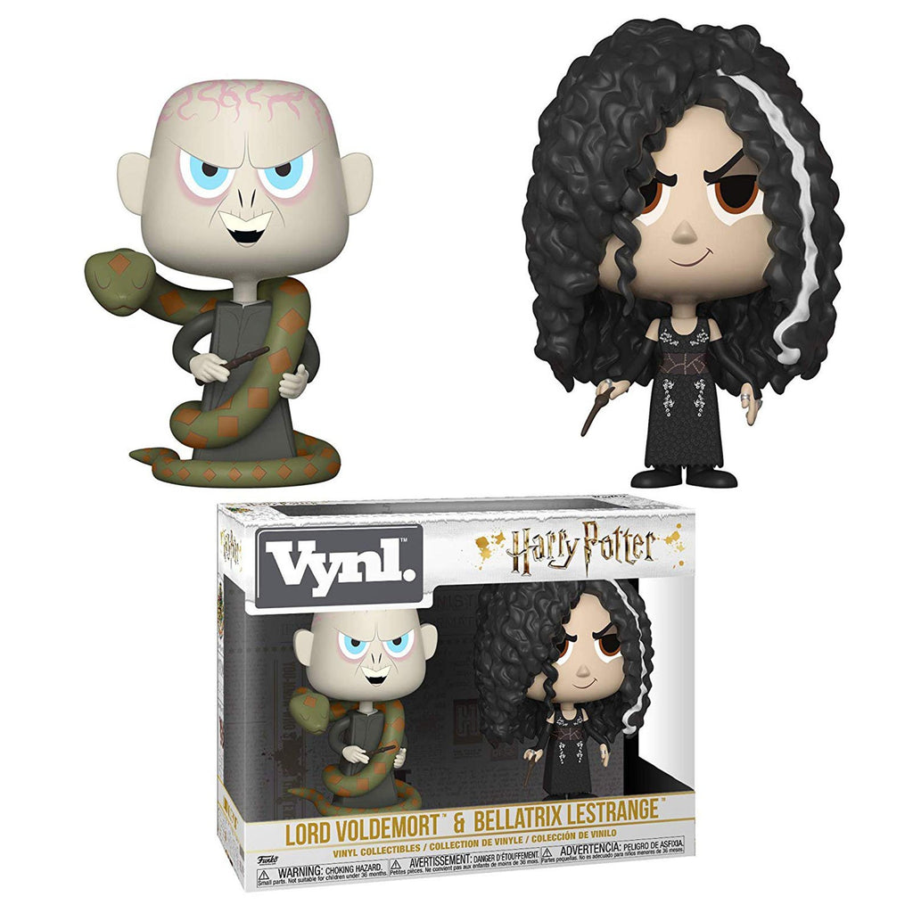 Funko Harry Potter Vynl Lord Voldemort Bellatrix Lestrange Figure Set