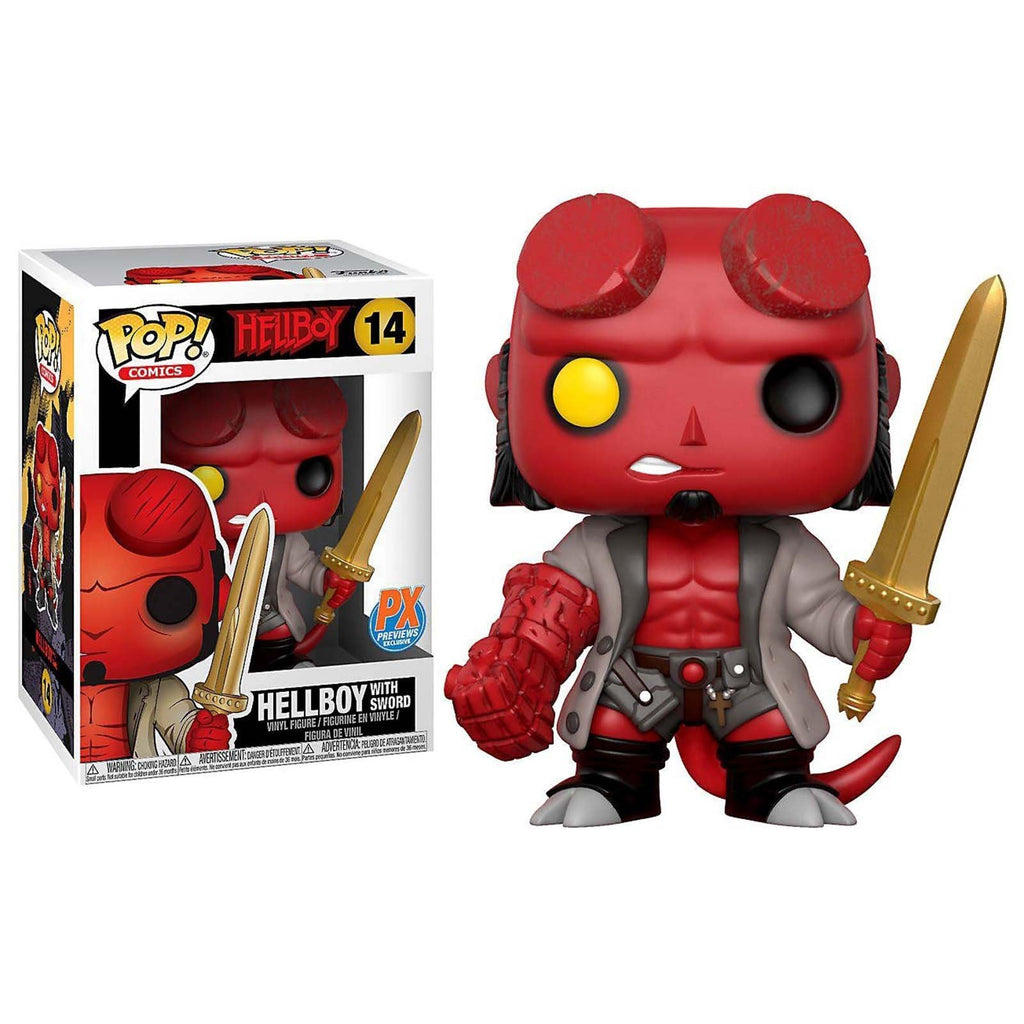 Funko Hellboy PX Exclusive POP Hellboy With Sword Vinyl Figure