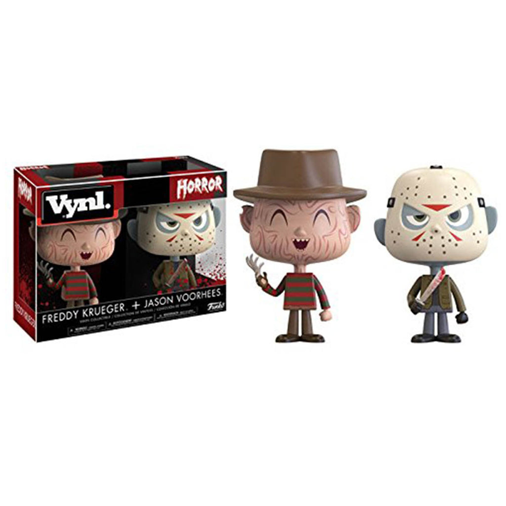 Funko Horror Vynl Freddy And Jason Vinyl Figures