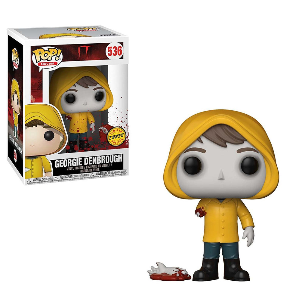 Funko It POP Georgie Denbrough With Boat Vinyl Figure CHASE VERSION
