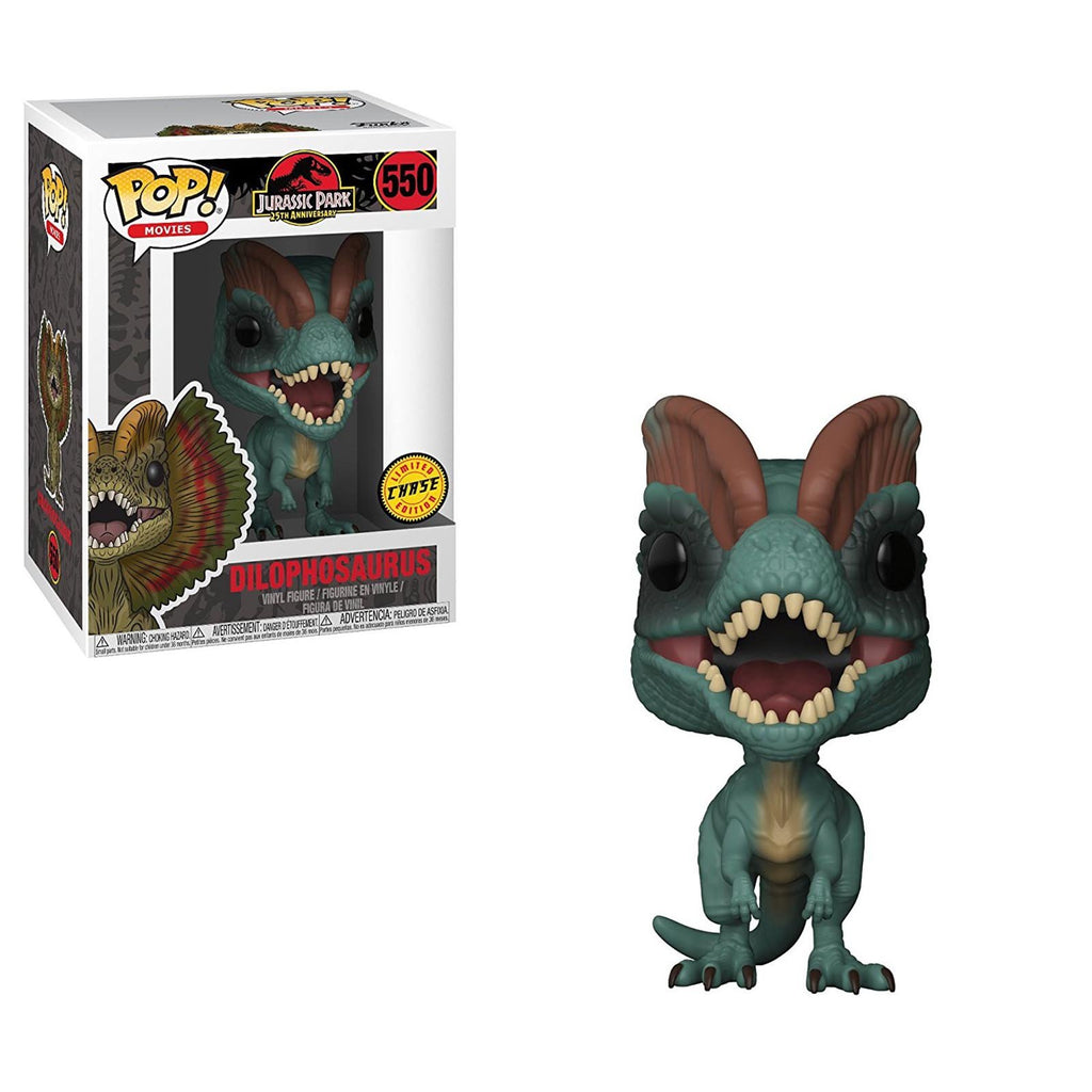 Funko Jurassic Park POP Dilophosaurus Vinyl Figure CHASE VERSION