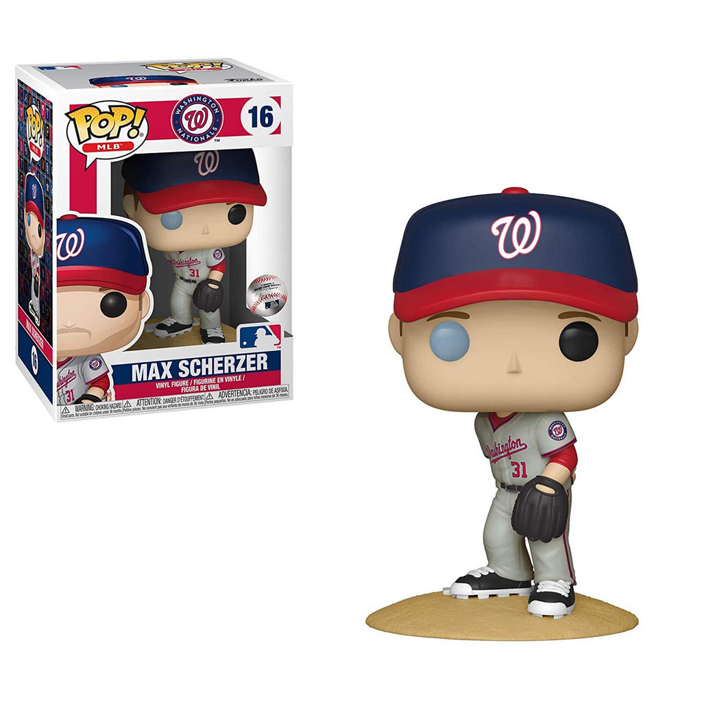 Funko MLB Nationals POP Max Scherzer New Jersey Vinyl Figure