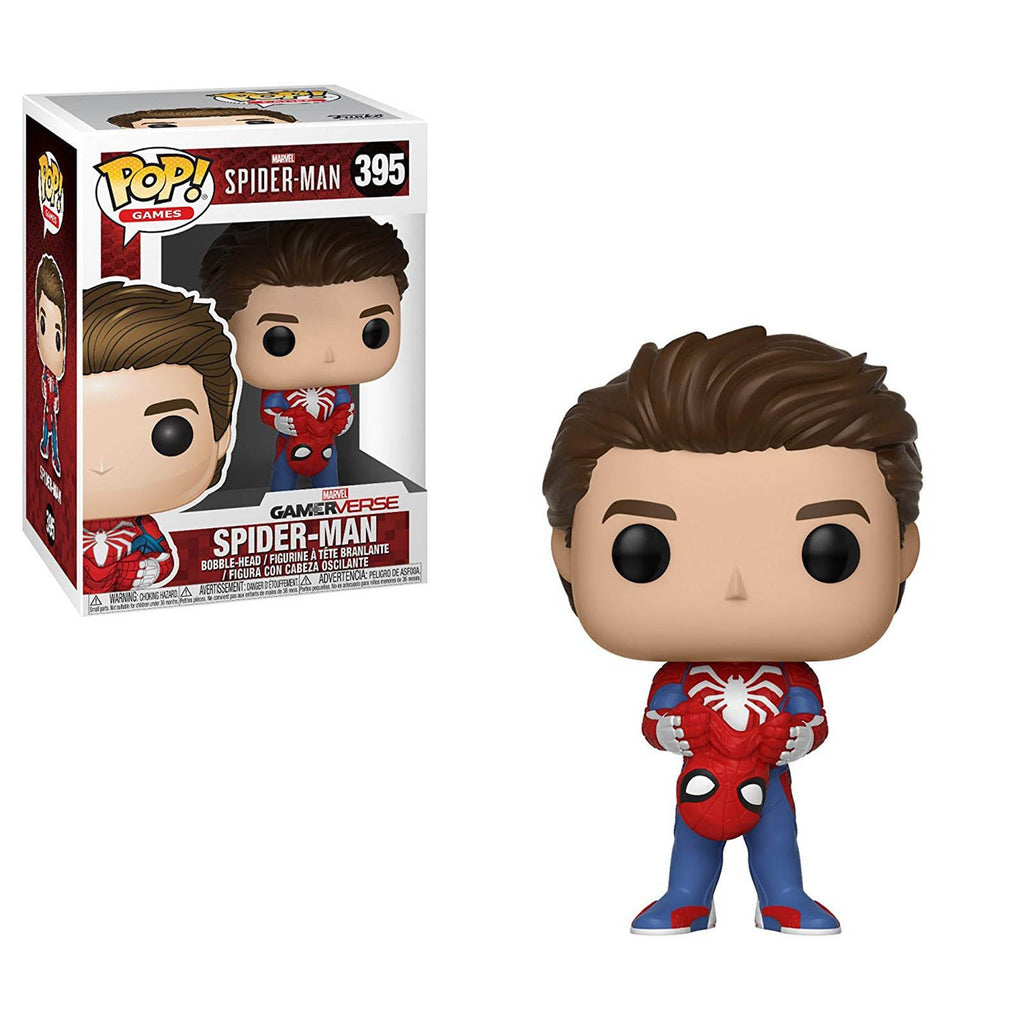 Funko Marvel Gameverse POP Spider-Man Unmasked Vinyl Figure