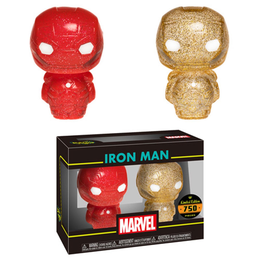 Funko Marvel Hikari XS Iron Man Red And Gold Figure Set
