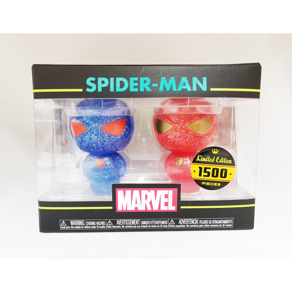 Funko Marvel Hikari XS Spider-Man Blue Red Vinyl Set