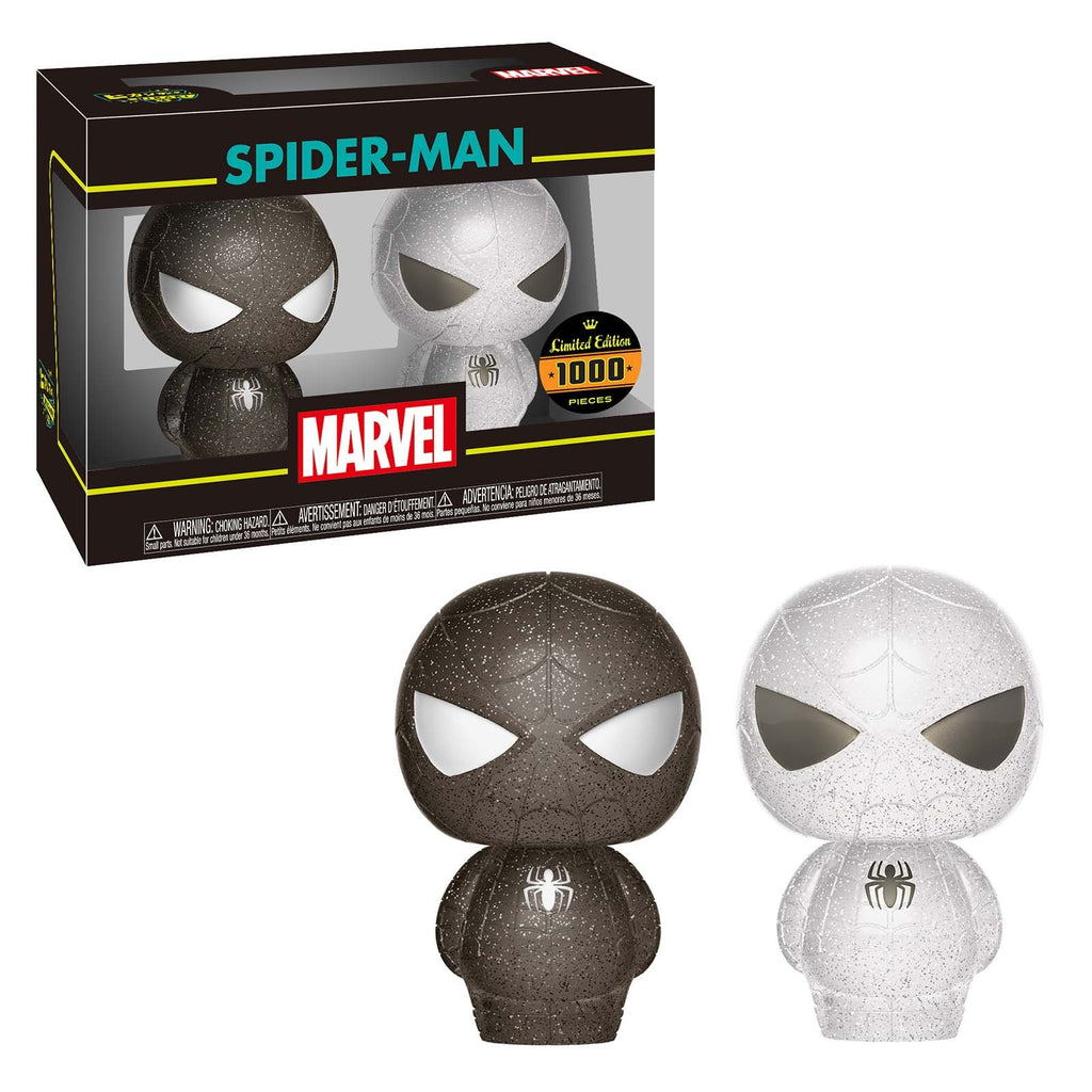 Funko Marvel Hikari XS Spider-Man White Black Figure Set