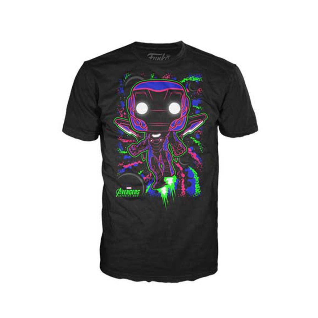 Funko Marvel Infinity Wars Iron Man Flight Pose Tee Shirt
