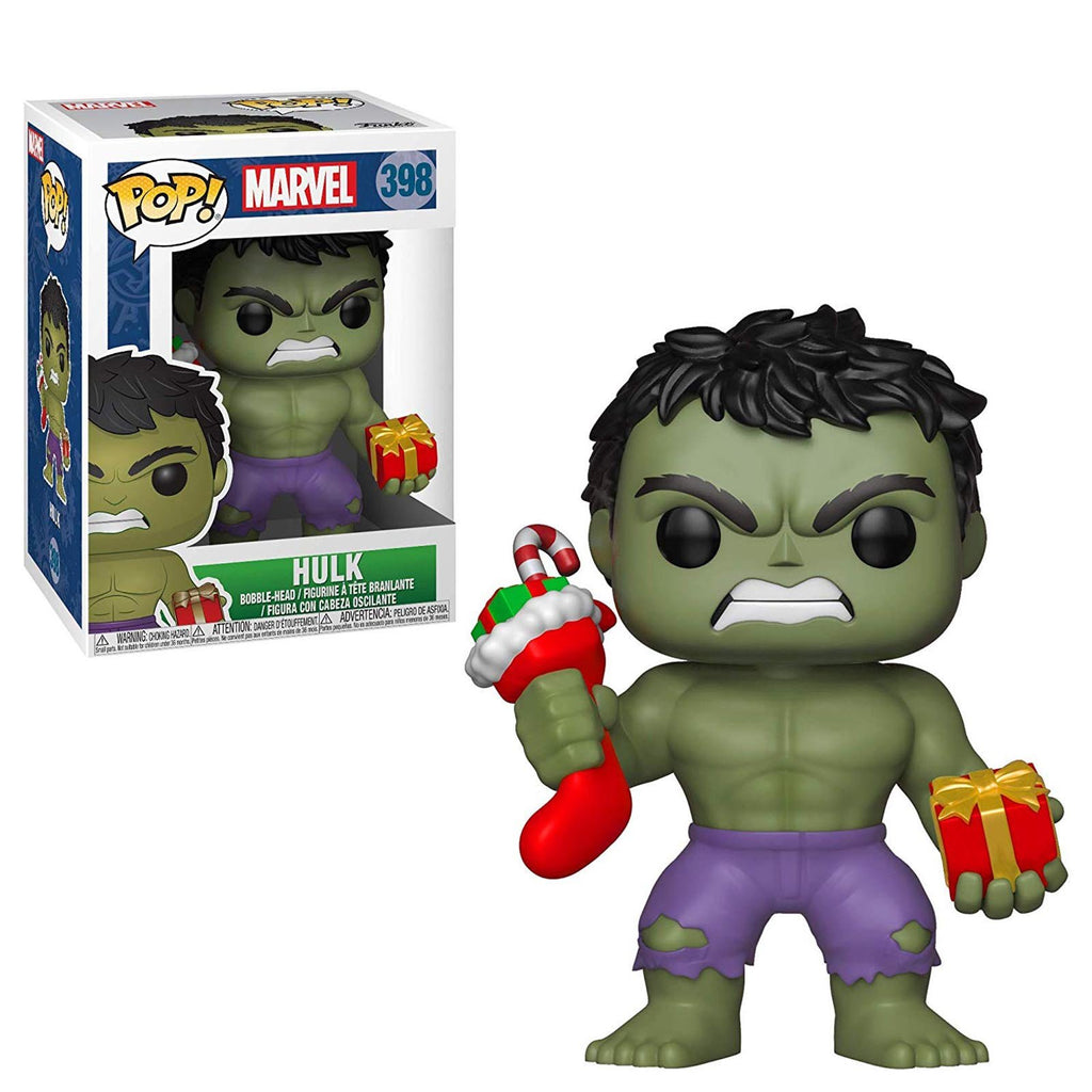 Funko Marvel POP Hulk With Stocking Vinyl Figure