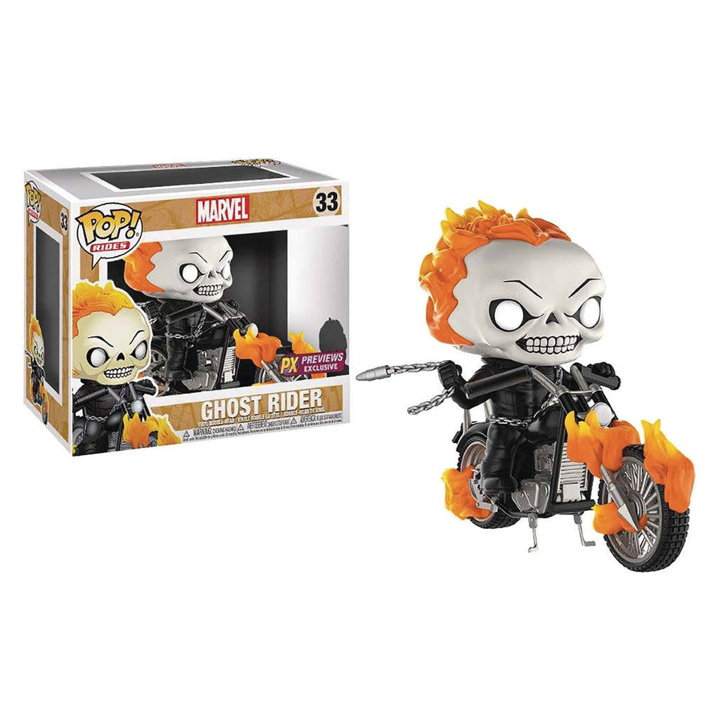 Funko Marvel PX Previews POP Rides Ghost Rider Vinyl Figure