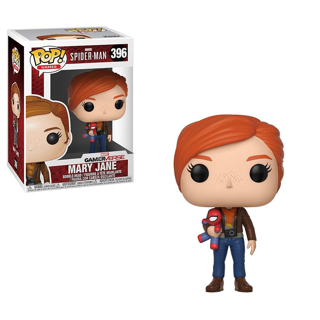 Funko Marvel Spider-Man Gamerverse POP Mary Jane With Plush Vinyl Figure