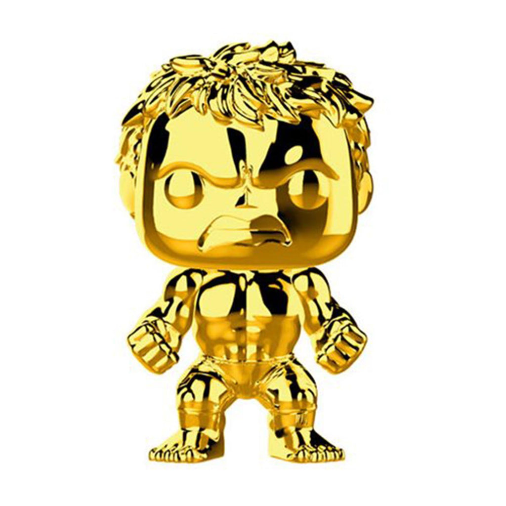 Funko Marvel Stud10s POP Hulk Gold Chrome Vinyl Figure