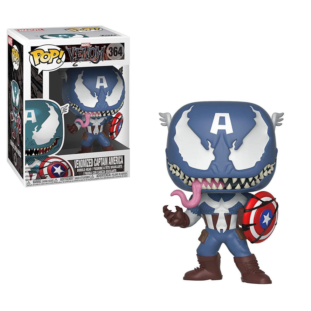 Funko Marvel Venom POP Venomized Captain America Vinyl Figure