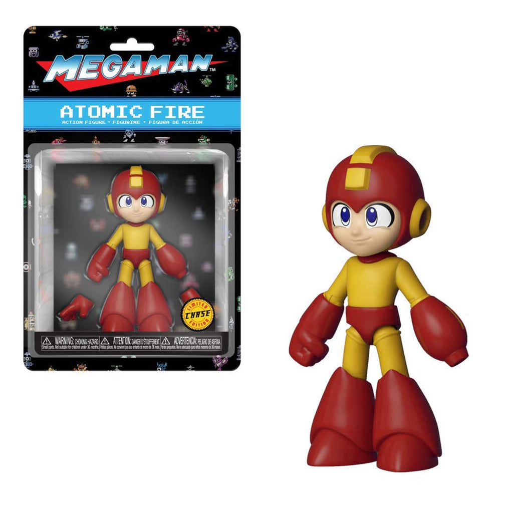 Funko Mega Man Atomic Fire 4.5 Inch Action Figure CHASE VERSION