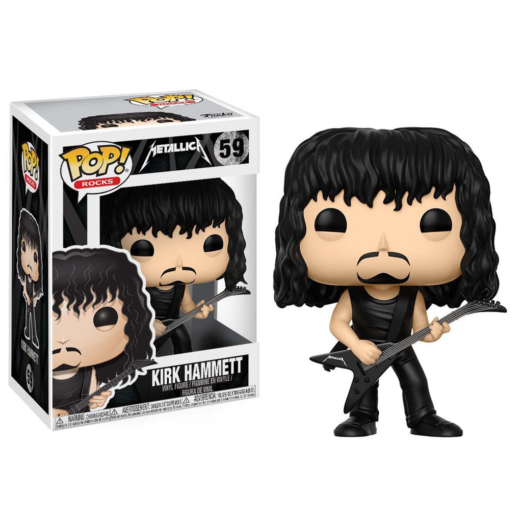 Funko Metallica POP Kirk Hammett Vinyl Figure