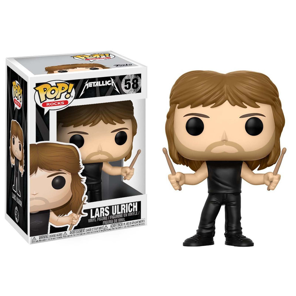 Funko Metallica POP Lars Ulrich Vinyl Figure