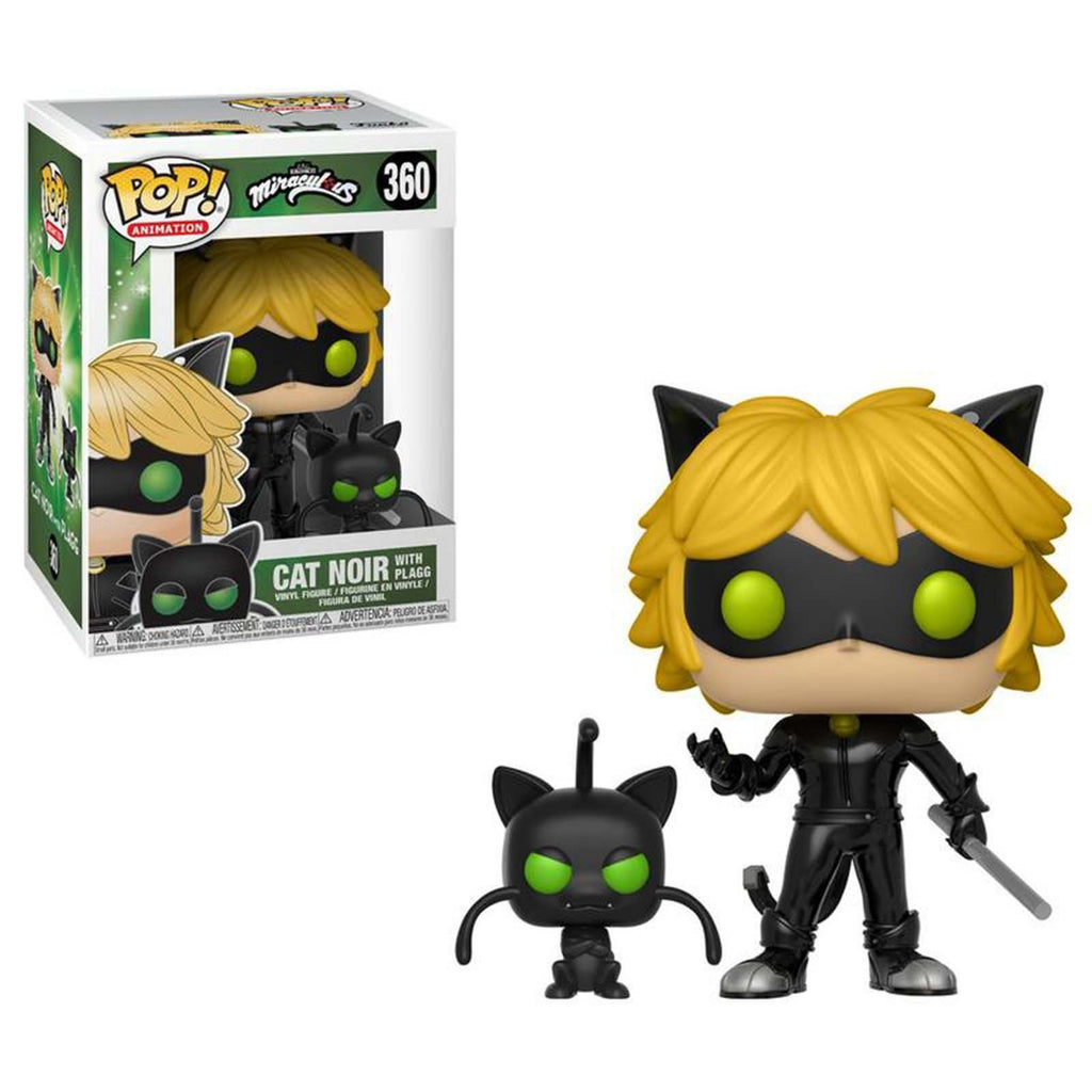 Funko Miraculous POP Cat Noir With Plagg Vinyl Figure